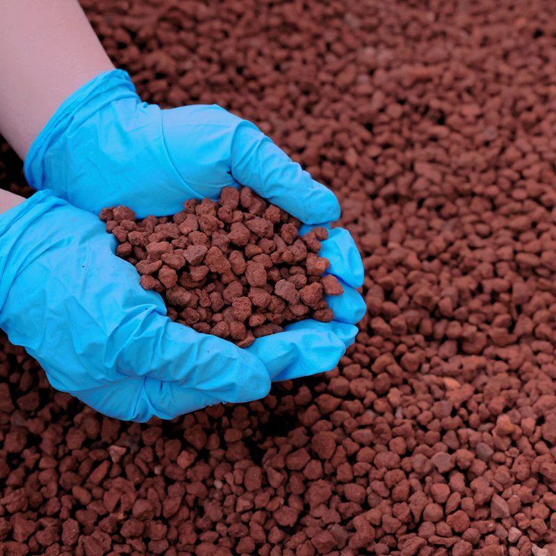Aquarium Plant Substrate - 1kg Volcanic rock Aquarium Substrate nutrient