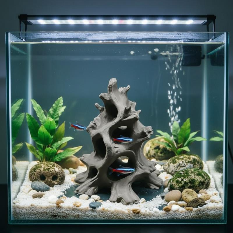 Aquarium Driftwood - Hidden Multi-Hole Driftwood Fish Cave Aquarium