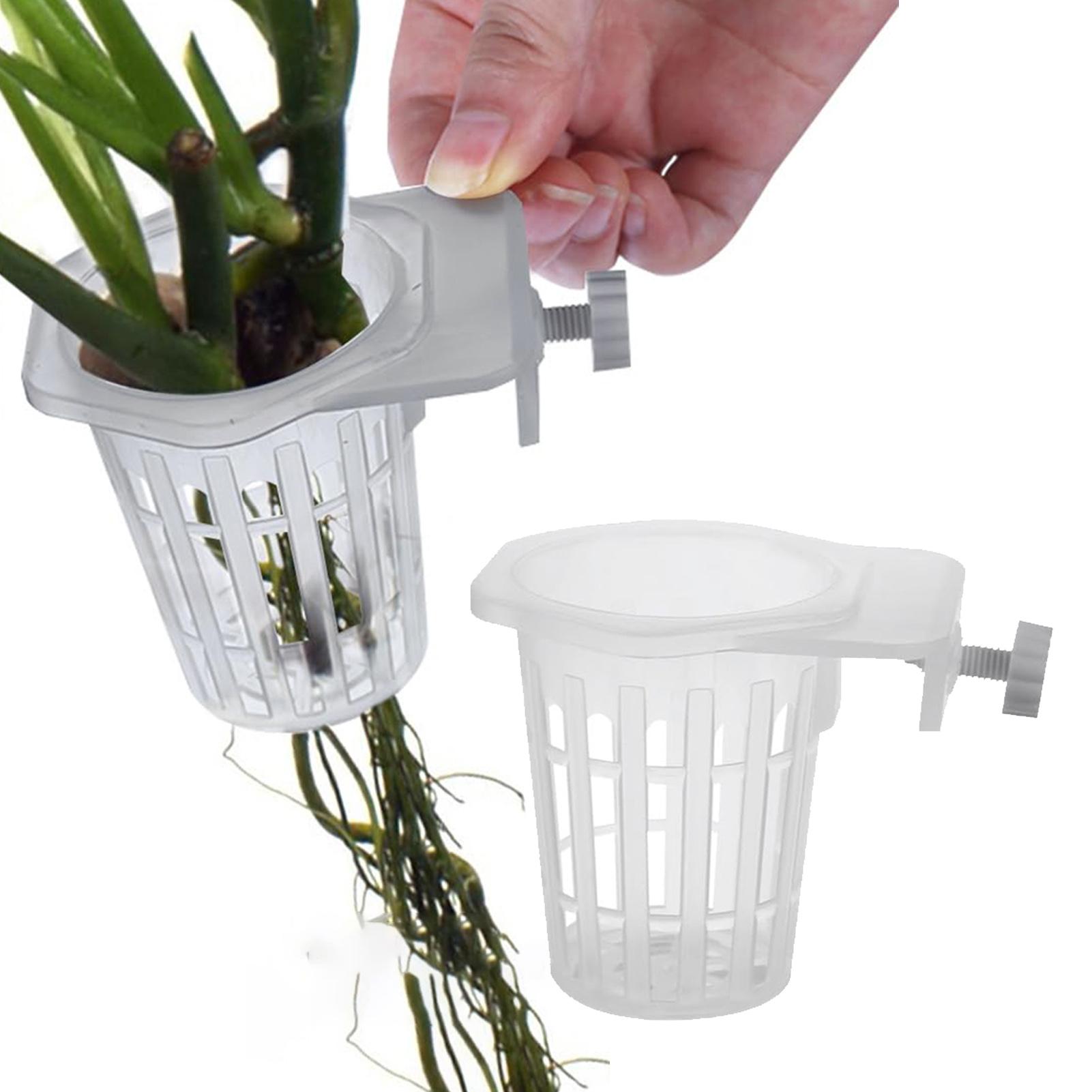 Plant Aquarium Pot - 2PCS Hangable Aquatic Plant Holder with