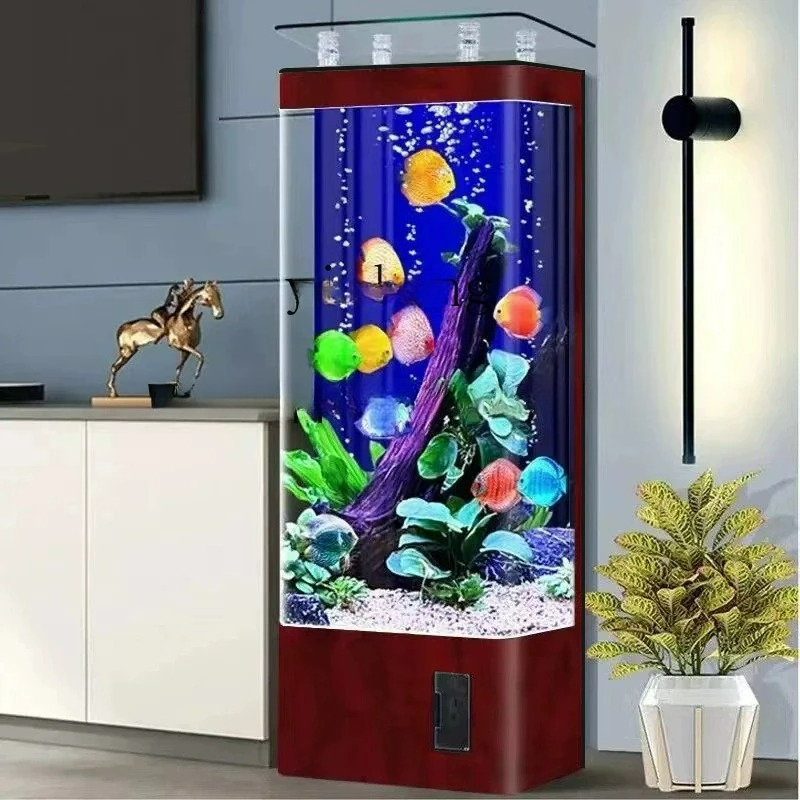 Aquarium Plant Substrate - Living Room Floor-to-ceiling Household Vertical Wall
