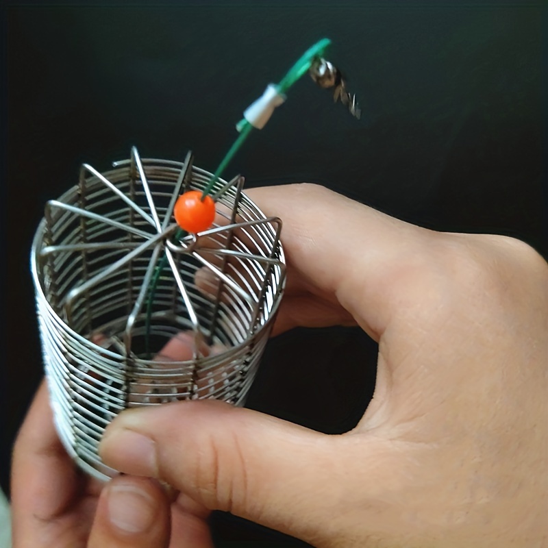 Aquarium Fertilizer - 5pcs Durable Stainless Steel Wire Bait