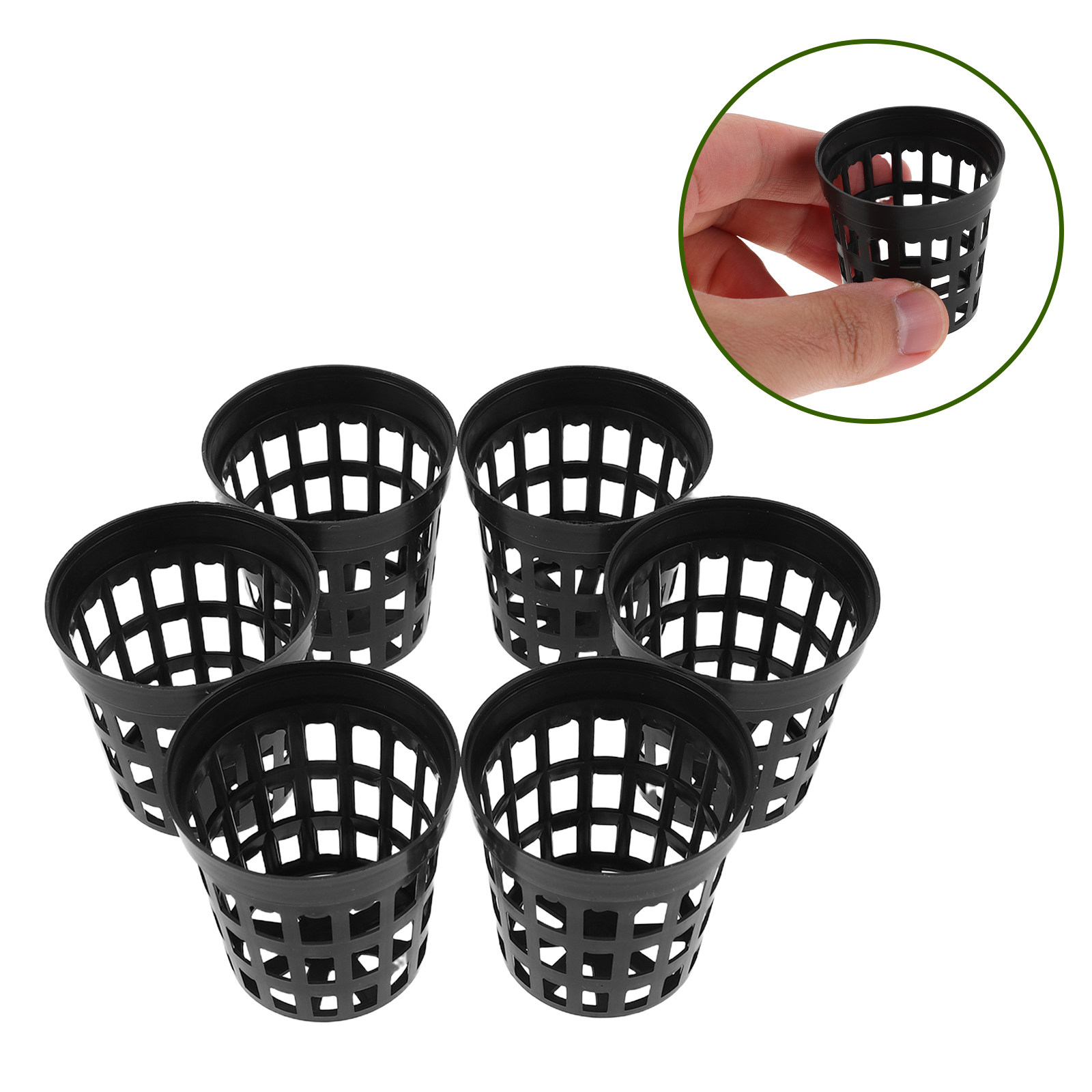 Planted Tank - 40Pcs Aquarium Plant Holder Plastic Mesh