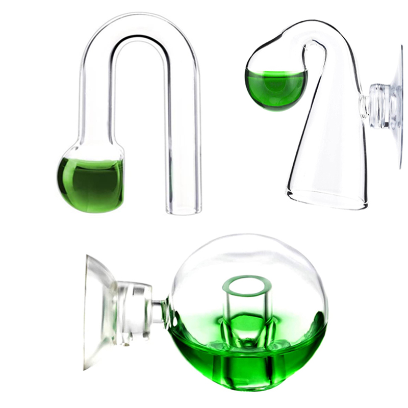 Aquarium Liquid Carbon - Diffuse Glass CO2 Drop Checker Aquarium