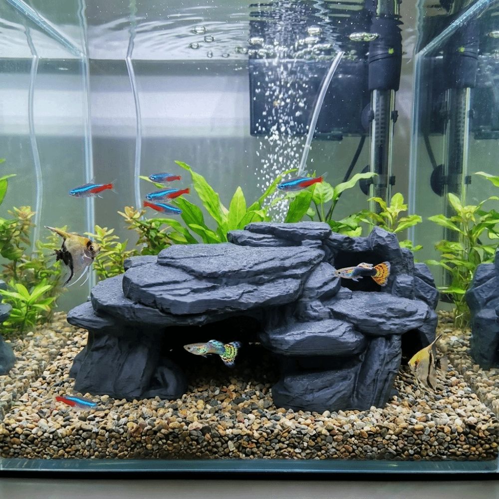 3D Printing Fish Tank Rockery  - đánh giá và giá Aquarium Driftwood