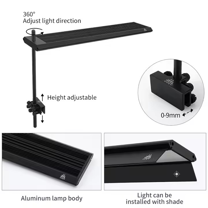 WEEK AQUA S Series RGB+UV Full - đánh giá và giá Live Plant Aquarium
