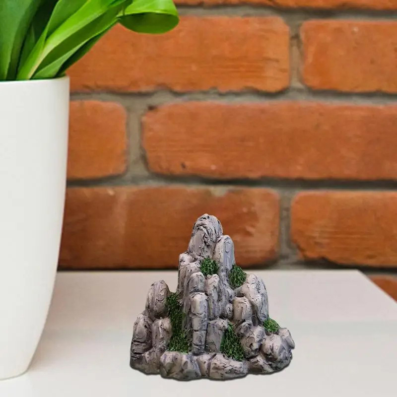 Mini Mountain Miniature Fake S - đánh giá và giá Aquarium Moss