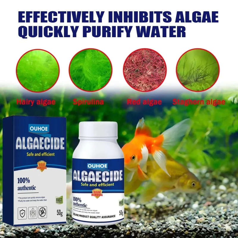 50g High Efficiency Algaecide  - đánh giá và giá Aquarium Fertilizer