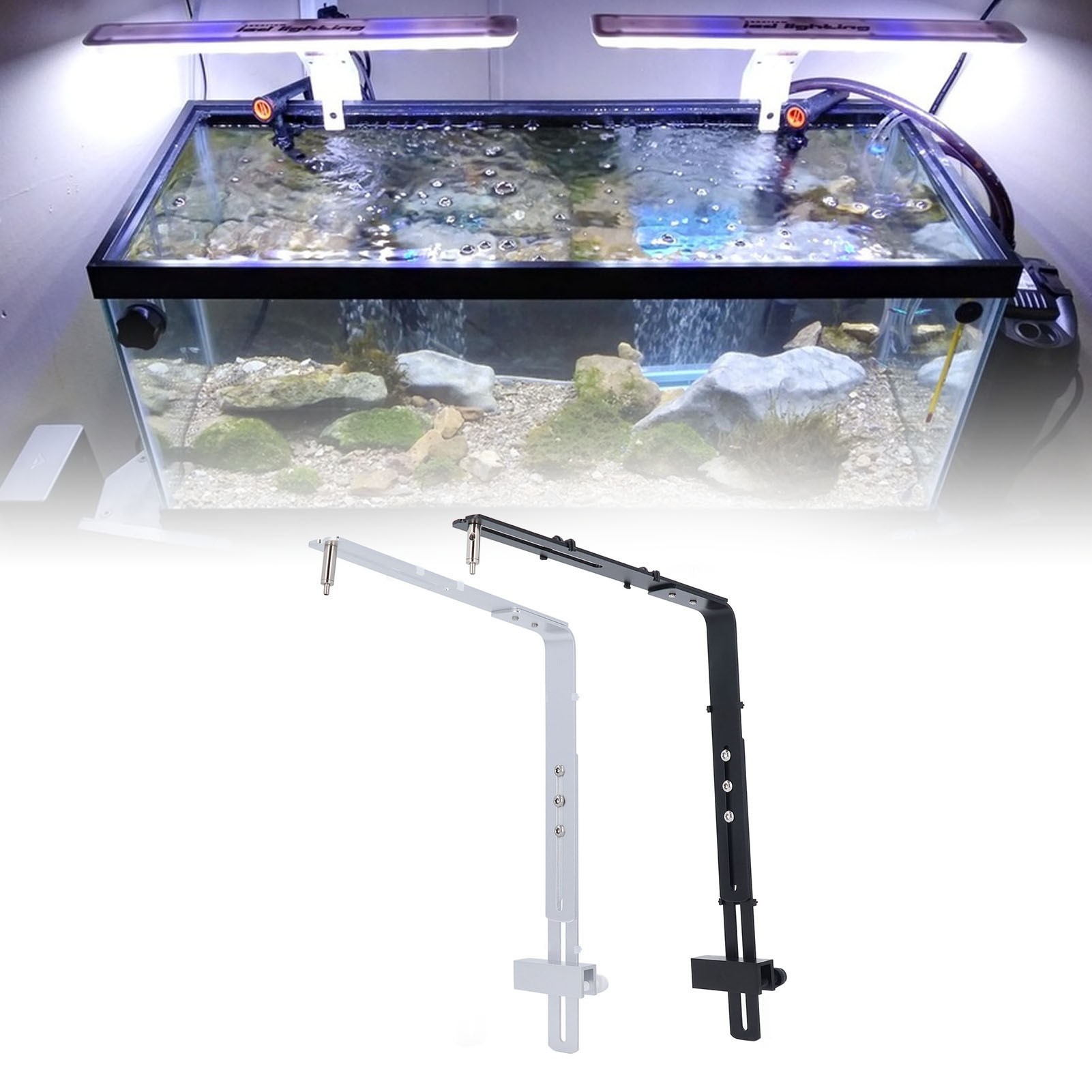 Aquarium Lamp Stand Aquarium L - đánh giá và giá Aquarium Plant Holder