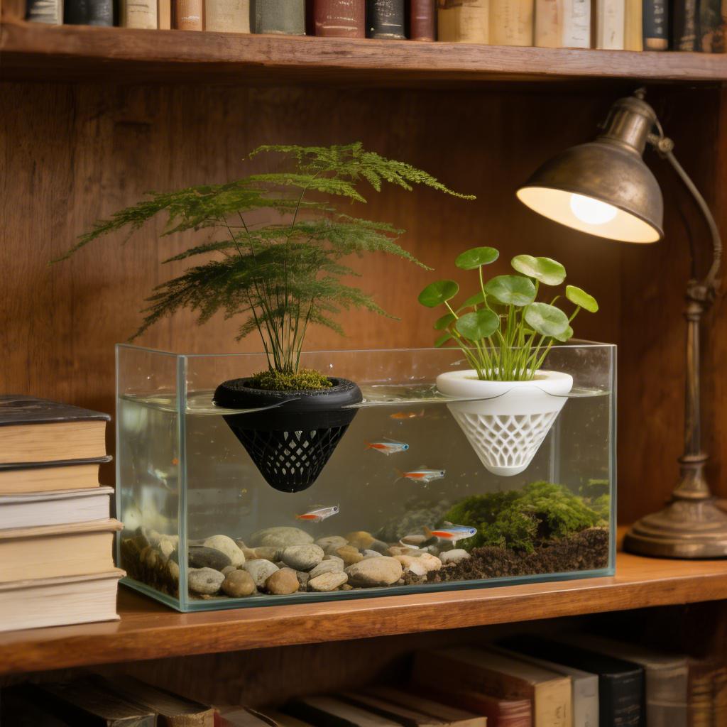 2PCS Floating Aquarium Plant H - đánh giá và giá Plant Aquarium Pot