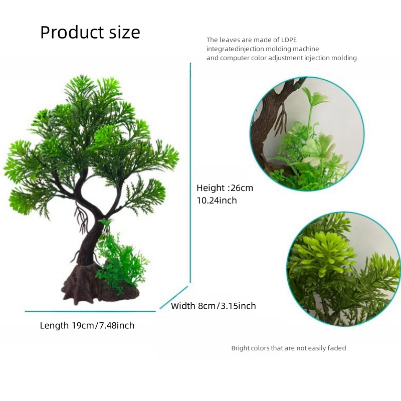 Fish Tank DIY Artificial Aquar - đánh giá và giá Live Plant Aquarium