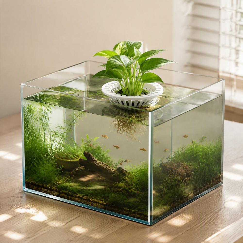 Aquarium Hydroponic Planter 3d - đánh giá và giá Aquarium Plant Holder