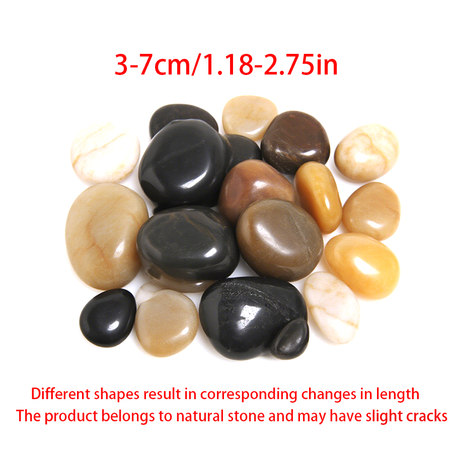 300-700g Smooth River Pebbles, - đánh giá và giá Plant Aquarium Pot
