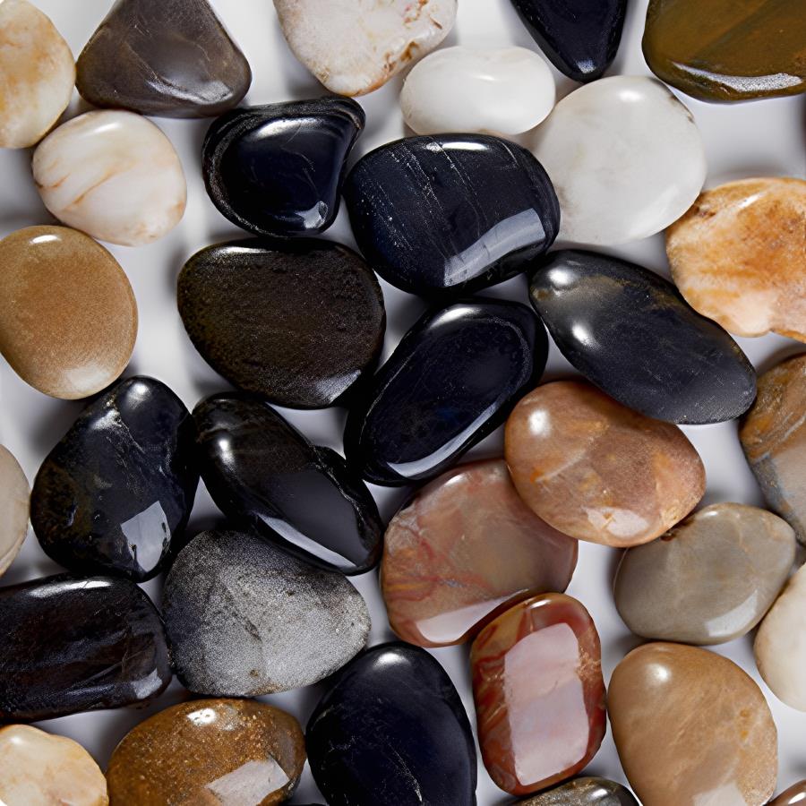 300-700g Smooth River Pebbles, - đánh giá và giá Plant Aquarium Pot