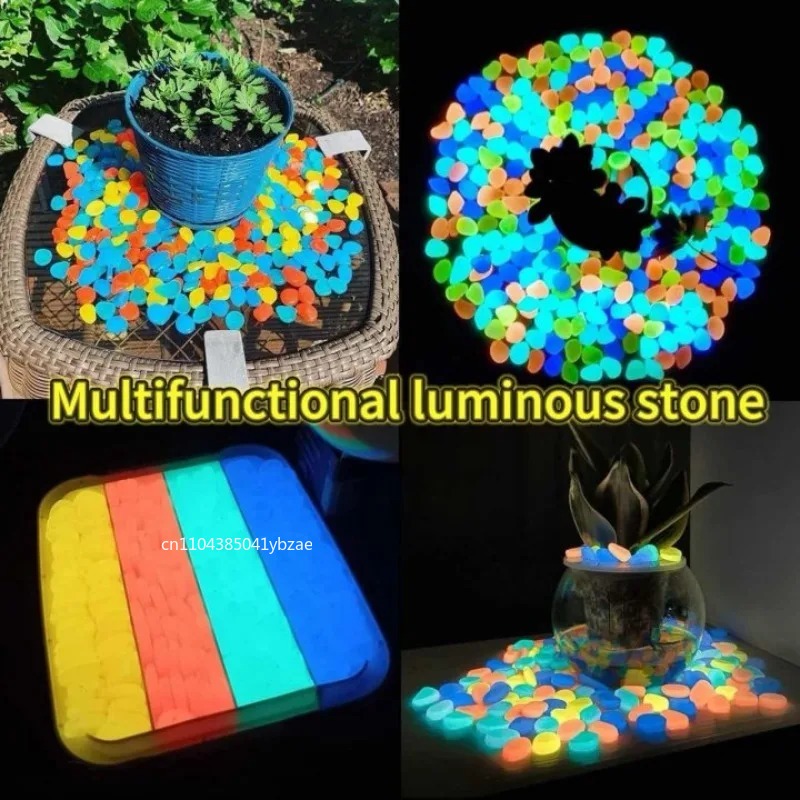 100-800pcs Glow in The Dark Pe - đánh giá và giá Plant Aquarium Pot
