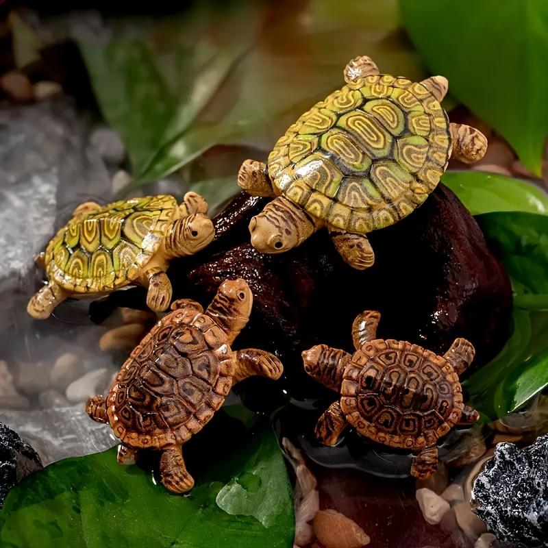 6 Mini Turtle Statues for Aqua - đánh giá và giá Aquarium Moss