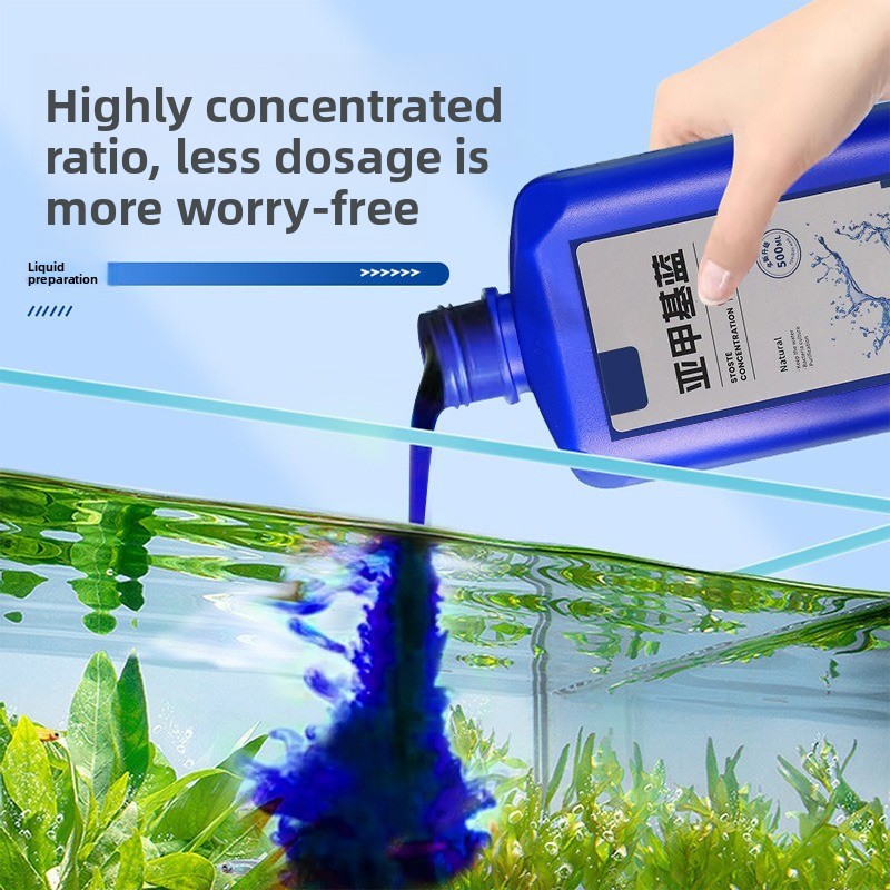 200ml/500ml Methylene Blue Con - đánh giá và giá Aquarium Liquid Carbon