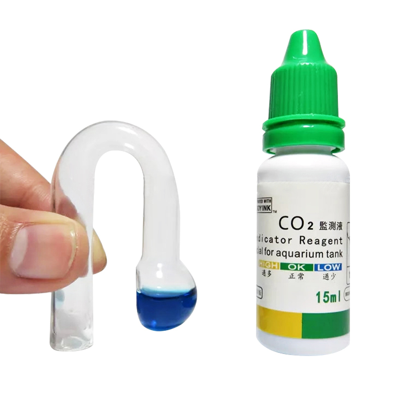 Aquarium CO2 Indicator DIY Fis - đánh giá và giá Aquarium Liquid Carbon