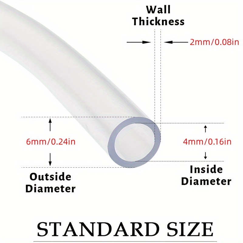 4*6mm Silicon Aquarium 1m/3m/5 - đánh giá và giá Aquarium Fertilizer