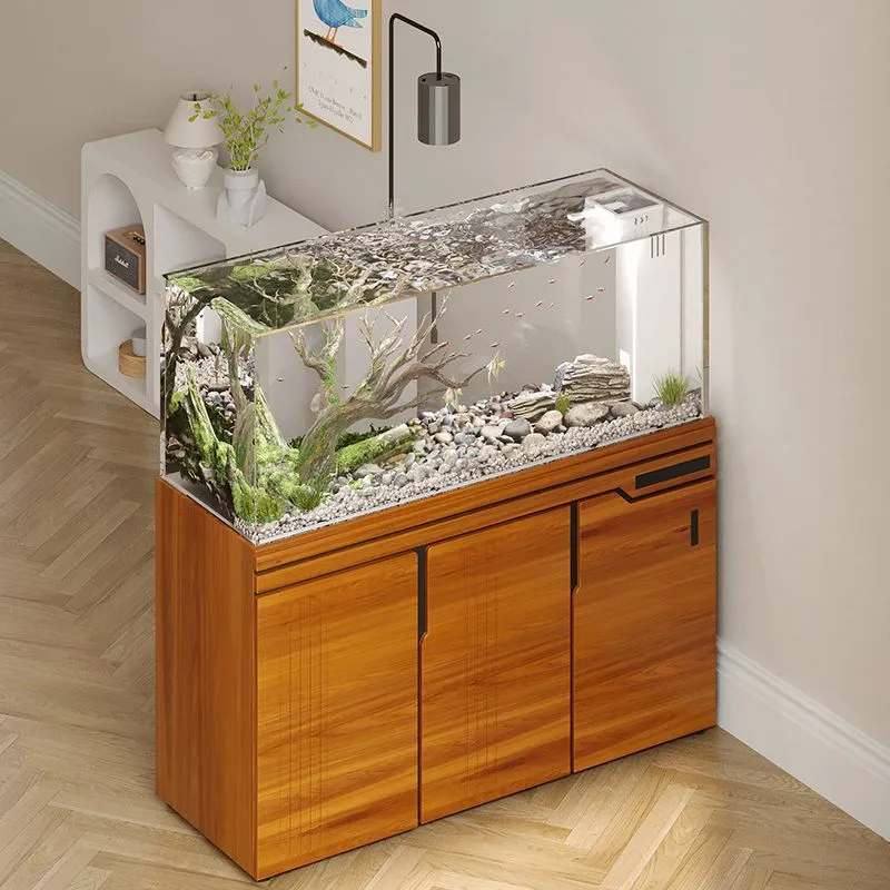 Large Ultra White Glass Fish T - đánh giá và giá Aquarium Planted Tank Filter