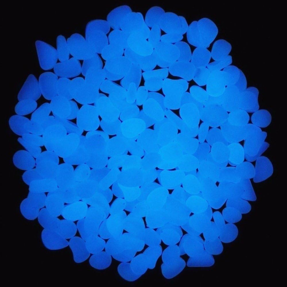 Fish Tank Rocks Glow Blue Pebb - đánh giá và giá Plant Aquarium Pot