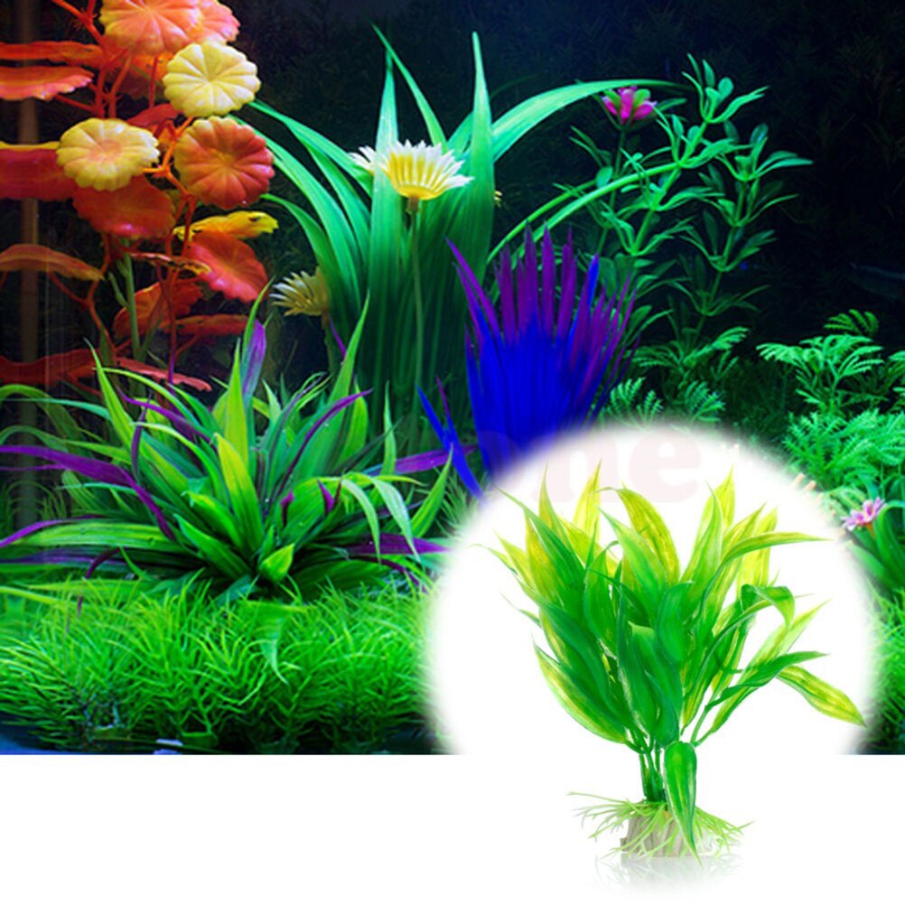 15cm Artificial Aquarium Decor - đánh giá và giá Live Plant Aquarium