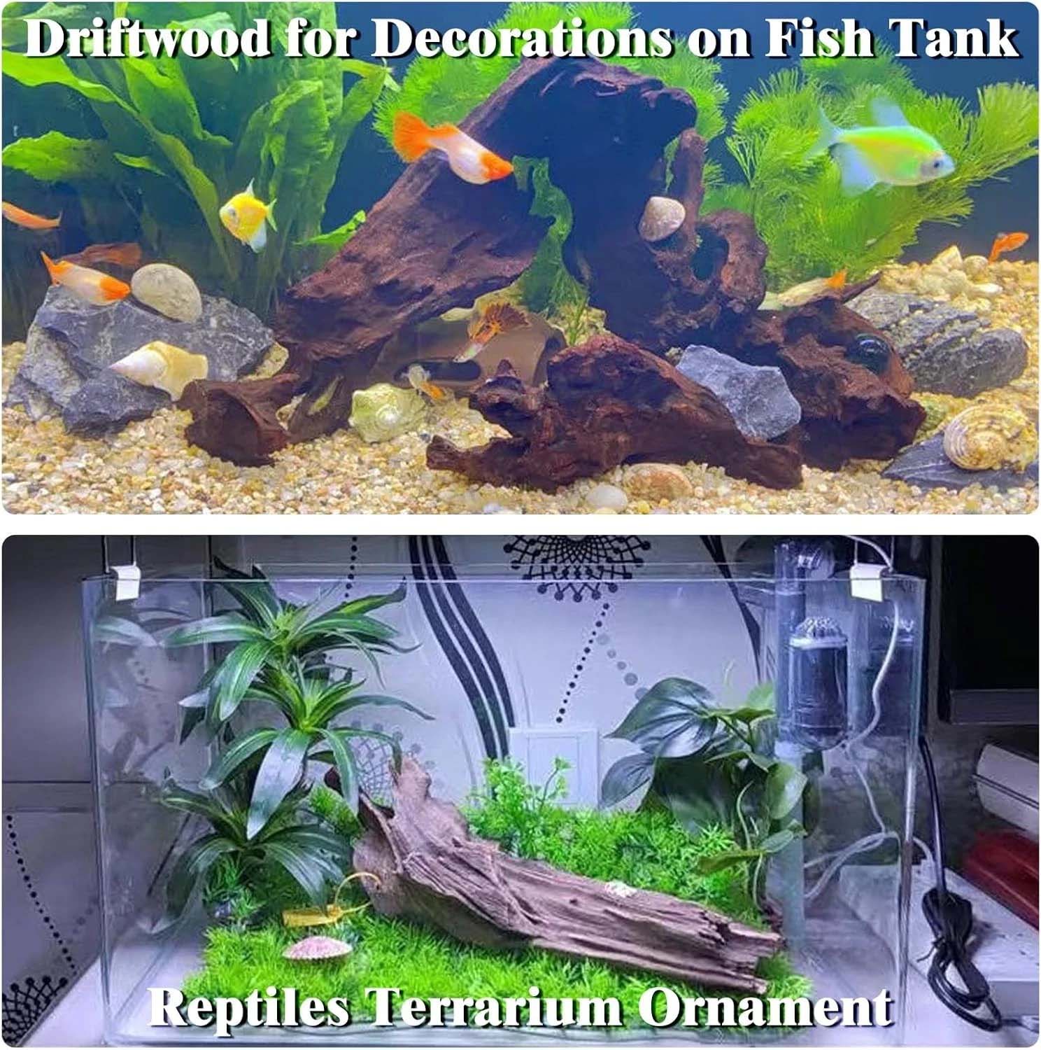 15-20CM 1Pc Natural Driftwood  - đánh giá và giá Aquarium Plant Substrate
