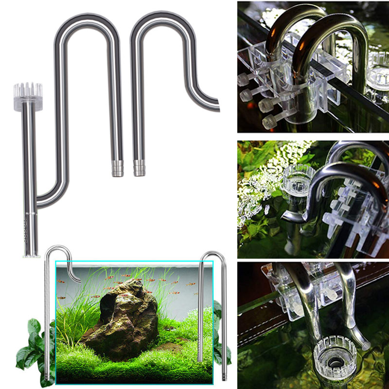 Mới Cá Lily Ống Thép Không Gỉ  - đánh giá và giá Aquarium Planted Tank Filter