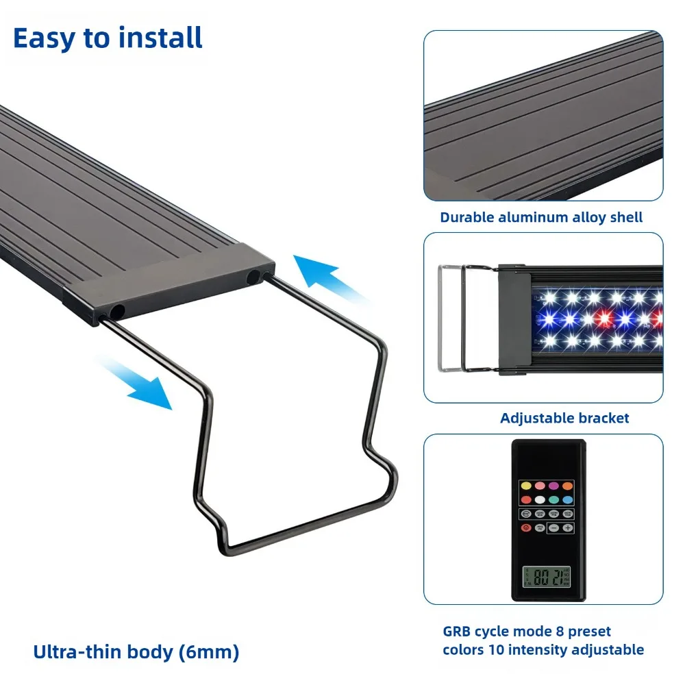 LED Programmable Aquarium Ligh - đánh giá và giá Planted Aquarium Algae Control