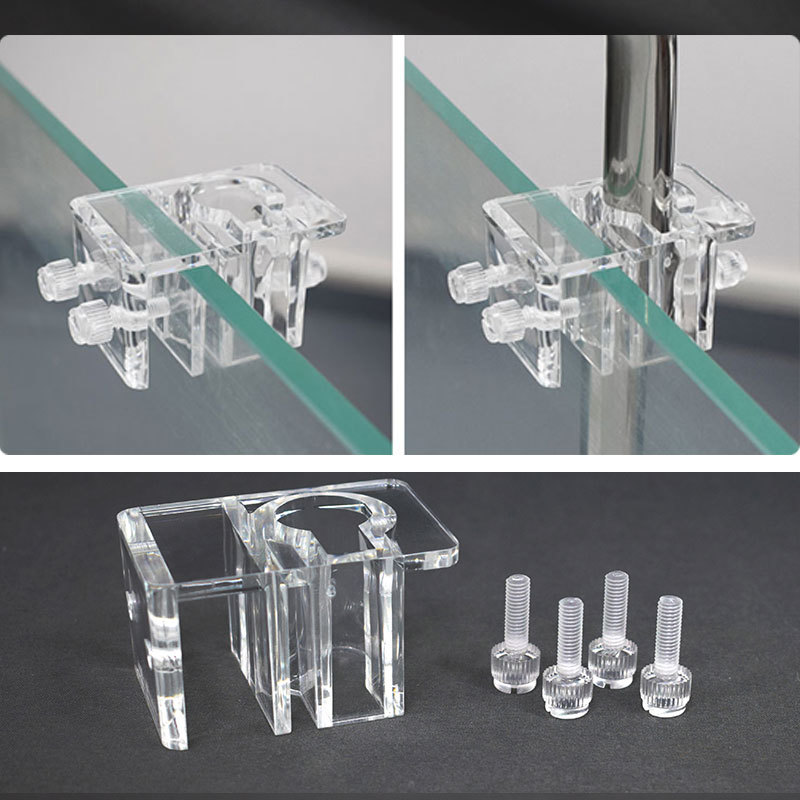 Fish Tank Acrylic Water Pipe C - đánh giá và giá Aquarium Plant Holder