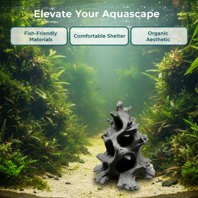 Hidden Multi-Hole Natural Drif - đánh giá và giá Aquarium Plant Substrate