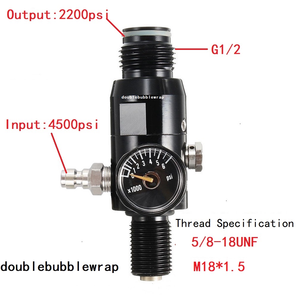 Regulator Valve 5/8-18UNF or M - đánh giá và giá Aquarium Liquid Carbon