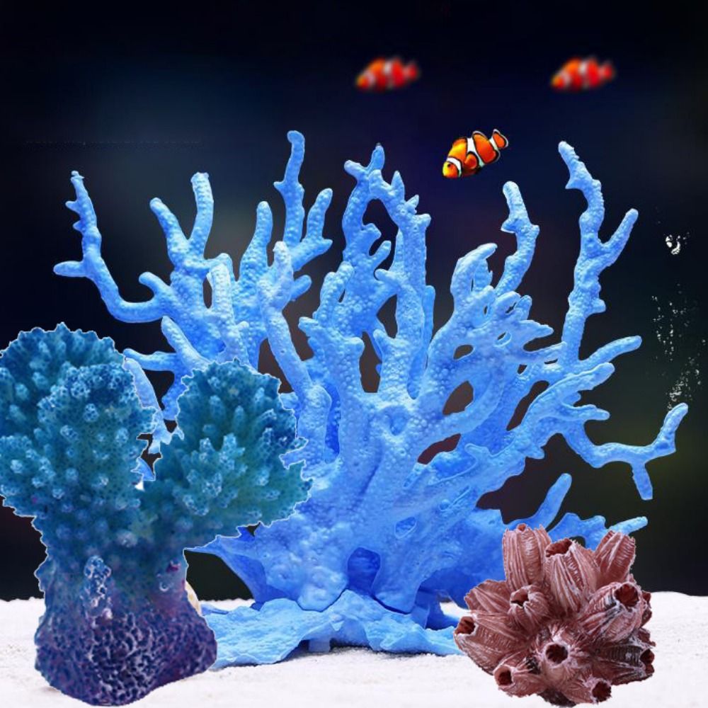 Colorful 1PC Lifelike Artifici - đánh giá và giá Aquarium Plant Substrate