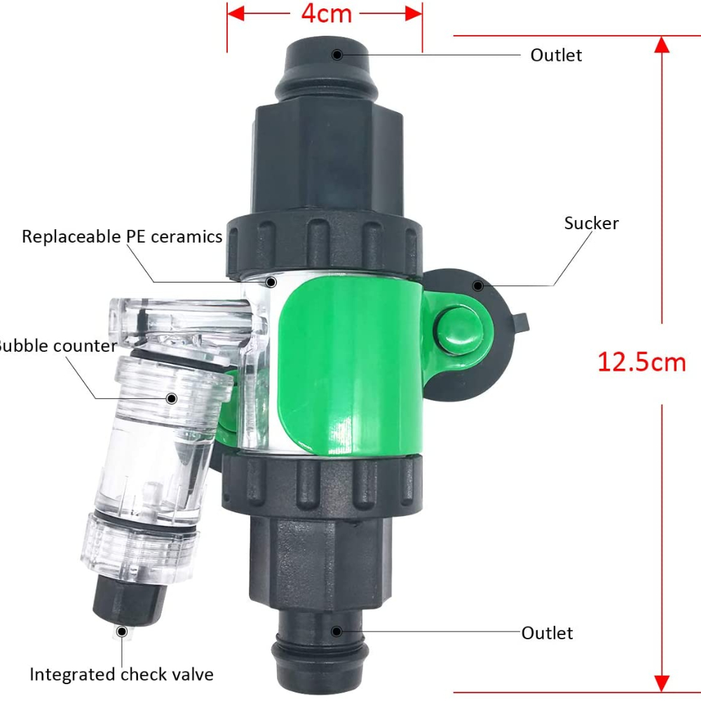 Carbon Dioxide Dissolver CO2 D - đánh giá và giá Aquarium Liquid Carbon